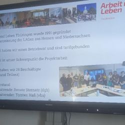 ALFF bei Arbeit und Leben Thüringen in Erfurt, Mai 2024